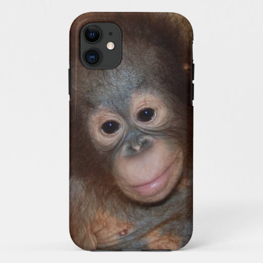 Cute Baby Face Primate Case-Mate iPhone Case (Achterkant)
