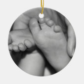 Cute Baby Feet Keramisch Ornament (Voorkant)