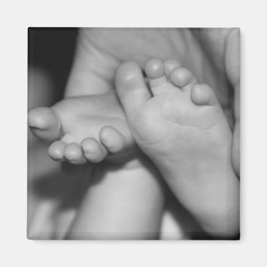Cute Baby Feet Magneet (Voorkant)