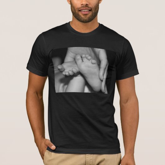 Cute Baby Feet T-shirt (Voorkant)