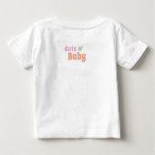 Cute Baby Fine Jersey T-Shirt (Achterkant)