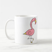 Cute Baby Flamingo Coffee Mok (Links)