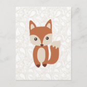 Cute Baby Fox Briefkaart (Voorkant)