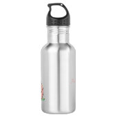 Cute baby fox cartoon illustratie waterfles (Achterkant)