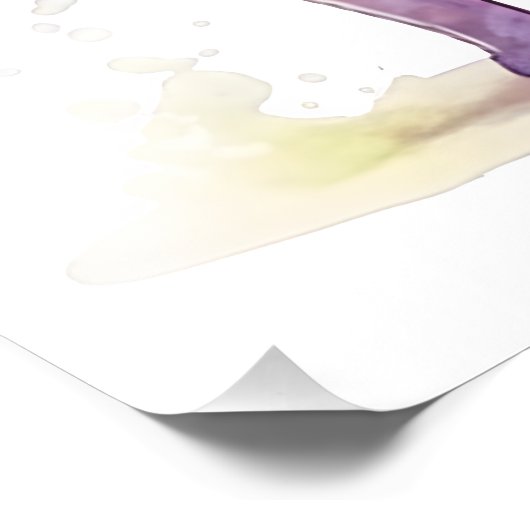 Cute Baby Fox Fox Uitbreiding Foto Afdruk (Hoek)