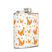 Cute Baby Fox Happy Mothers Day Wilde Dier Heupfles (Rechts)