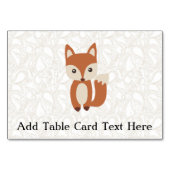 Cute Baby Fox Kaart (Voorkant)