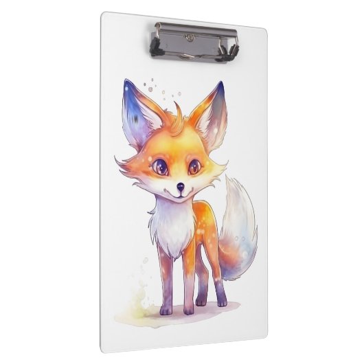 Cute Baby Fox-klembord Klembord (Rechts)