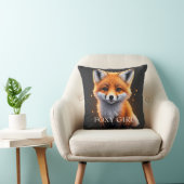 Cute Baby Fox Kussen (Stoel)