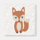 Cute Baby Fox Magneet (Voorkant)