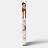 Cute Baby Fox met Fairy Lights iPhone 13 Hoesje (Achterkant / Links)