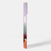 Cute Baby Fox met Fairy Lights iPhone 14 Hoesje (Achterkant / Rechts)