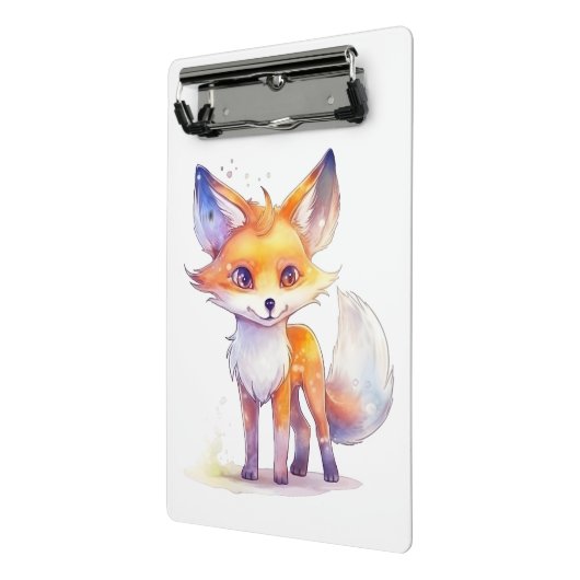 Cute Baby Fox Mini Klembord (Angled2)
