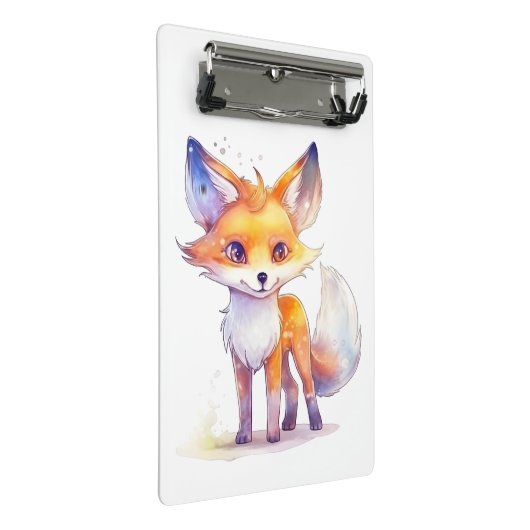 Cute Baby Fox Mini Klembord (Schuin)