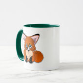 Cute Baby Fox Mok (Voorkant links)