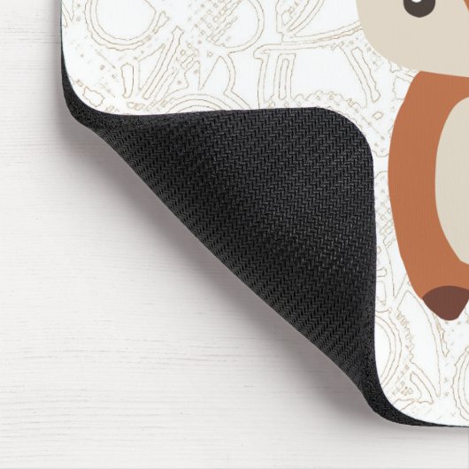 Cute Baby Fox Muismat (Hoek)