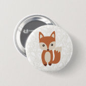 Cute Baby Fox Ronde Button 5,7 Cm (Voorkant /achterkant)