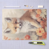 Cute Baby Fox Tissuepapier (Craft)
