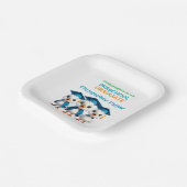 Cute Baby Geese Graduation Party Papieren Bordje (Gebogen)