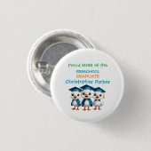 Cute Baby Geese Graduation Party Ronde Button 3,2 Cm (Voorkant /achterkant)