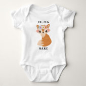 Cute Baby Gift - voor Fox Sake Funny Romper (Voorkant)