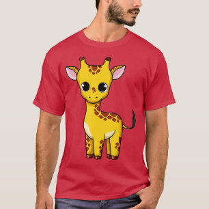 Cute Baby Giraffe African Wildlife Safari Gift T-s T-shirt