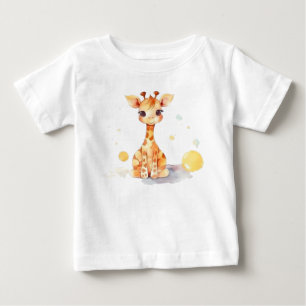 Cute Baby Giraffe Baby T-Shirt