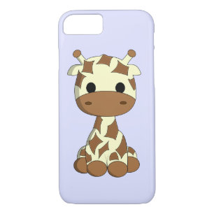 Cute baby giraffe cartoon kinderen Case-Mate iPhone case
