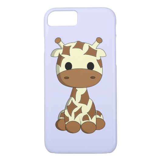 Cute baby giraffe cartoon kinderen Case-Mate iPhone case (Achterkant)