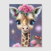 Cute Baby Giraffe Graphic (Voorkant)