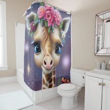 Cute Baby Giraffe Graphic