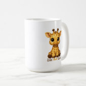 Cute Baby Giraffe Koffiemok (Voorkant rechts)