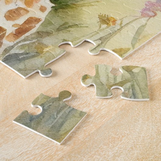 Cute Baby Giraffe Legpuzzel (Zijkant)