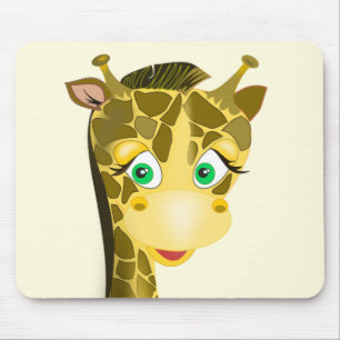 Cute Baby Giraffe - Muismat