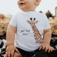 Cute Baby Giraffe Personalized