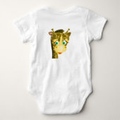 Cute Baby Giraffe - Romper (Achterkant)