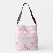 Cute Baby Girl Pattern Crossbody Tas (Achterkant)
