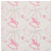 Cute Baby Girl Pattern Stof (Swatch)