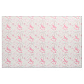 Cute Baby Girl Pattern Stof (Fat Quarter)
