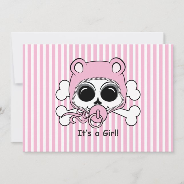 Cute Baby Girl Skull (Voorkant)