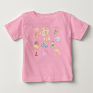 Cute Baby Girl T-Shirt – Zachte & Stijlvolle Baby