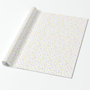 Cute Baby Girl Wrapping Paper Cadeaupapier