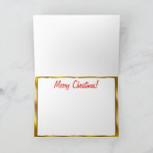 Cute Baby Goat Kerstmis Kaart (Binnen)