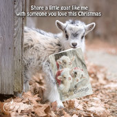 Cute Baby Goats - Snow Babies 9 Christmas Feestdagen Kaart