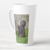 Cute Baby Gorilla Coffee Latte Mok (Linkerhoek)