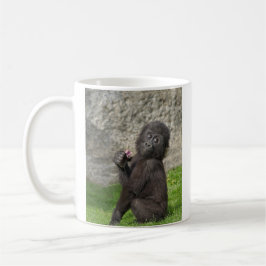 Cute Baby Gorilla Koffiemok
