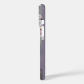 Cute Baby Gray Wolf Pup and Flowers Case-Mate iPhone Case (Achterkant / Links)