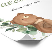 Cute Baby Greenery Favors Alsjeblieft, neem een Poster (Hoek)