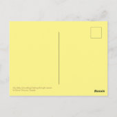 Cute Baby Groundhog Marmotte Marmot Canada Briefkaart (Achterkant)