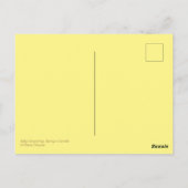 Cute Baby Groundhog Marmotte Marmot Canada Briefkaart (Achterkant)